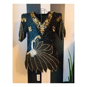 Vintage Beaded Dress